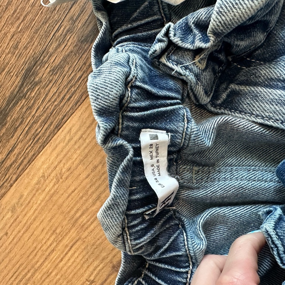 Zara Stylish Blue Denim Jeans NWOT